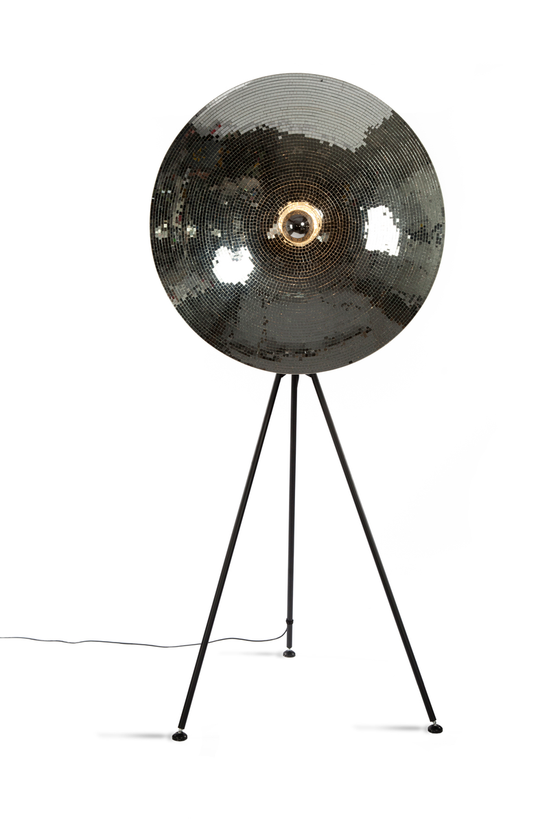 Illustration for article titled This Disco Ball Floor Lamp Is A Classy Take On A Kitschy Icon